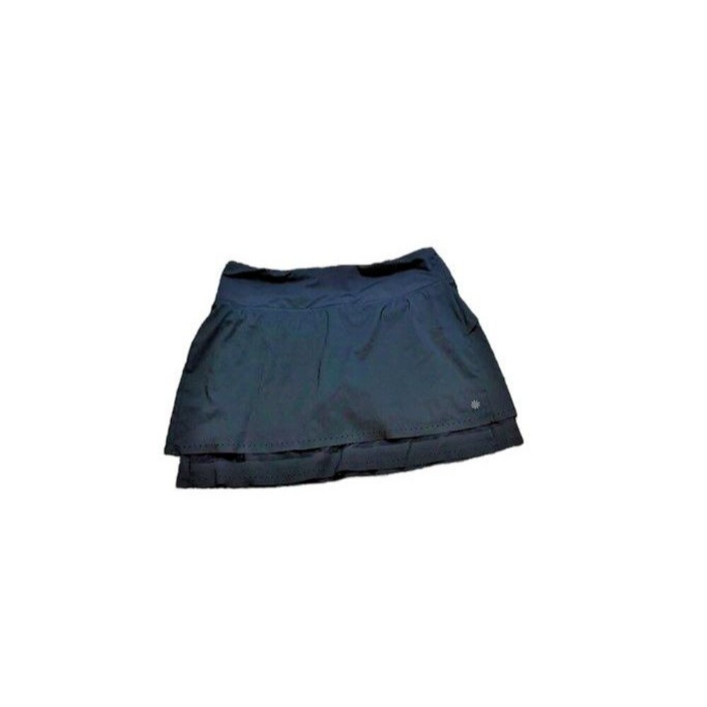 Athleta Women's Size Small Black Laser Run Skort Athleisure Tennis Golf  Skirt